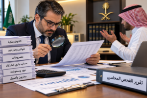 مكتب محاسب قانوني يكشف اختلاس اموال الشركة والفحص المحاسبي