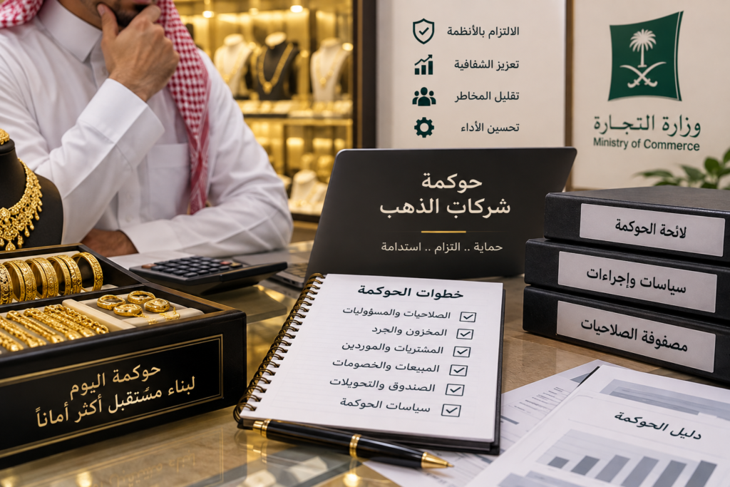حوكمة شركات الذهب في السعودية