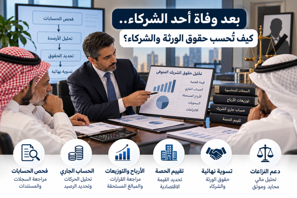 افضل مكاتب تدقيق لحساب حقوق الورثة والشركاء